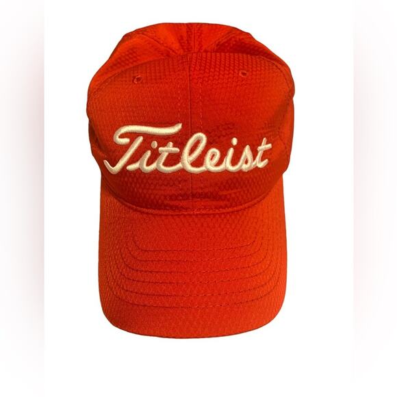 Titleist Other - Titleist Tunica National Men’s Golf Hat Baseball Cap Embroidered Red White